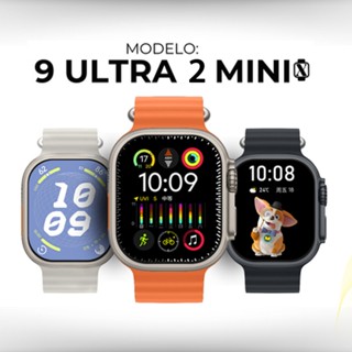 Smartwatch Relógio Inteligente Original watch 9 Ultra 2 mini 1,7 Polegadas Série 41mm 9 Siri Chamada De Temperatura Corporal NFC iwo
