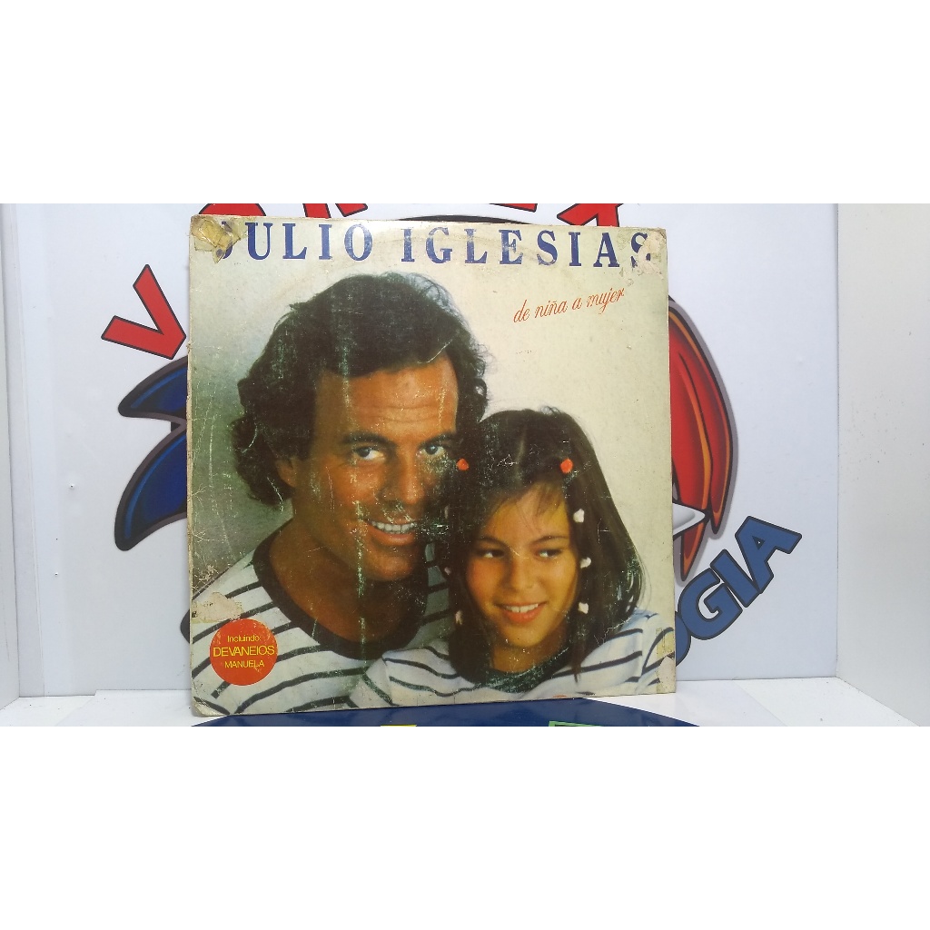 Lp Julio Iglesias De Niña A Mujer