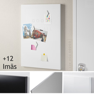 Mural De Fotos Com 12 Imãs Quadro De Avisos De Recados em Oferta na Shopee