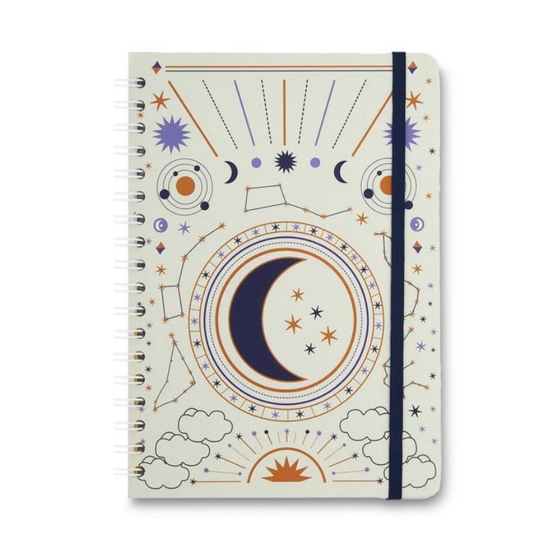 Caderno Espiral Astral Pautado Carta Lunar Colegial Cicero / Papelaria / Material Escolar / Papelaria Fina