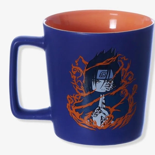 Caneca Sasuke 400ml - Naruto Oficial naruto sasuke
