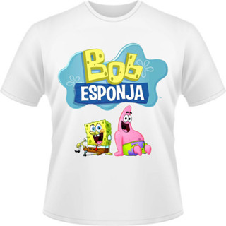Camisa personalizada do Bob Esponja camisa blusa babylook unissex