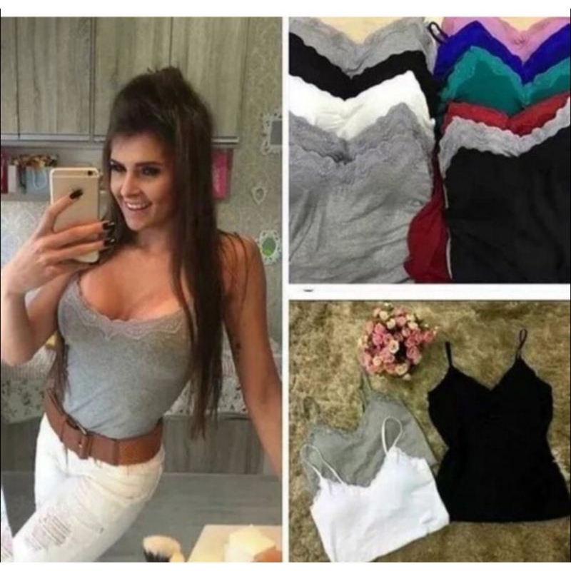 kit com 10 blusas -blusinhas feminina,com bojo.alcinha regulável,verão, promoção,blogueirinha