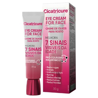 Cicatricure eye olhos rosto face colágeno hialurônico reduz olheiras