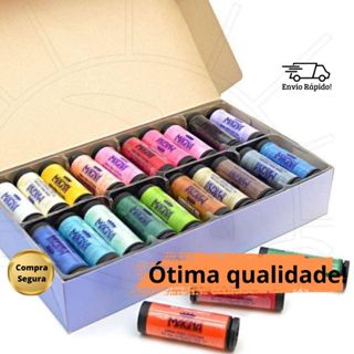 Kit 40 Linhas de Costura Magna - Roupa / Tecido / Aviamento em Oferta na Shopee