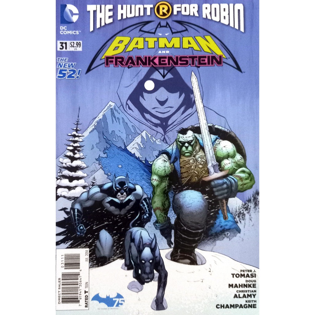 Hq DC Batman and Robin 31 - Frankestein - The New 52! - Importada - 2014