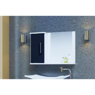 Espelheira para banheiro Turin MDF armário banheiro espelheira com espelho em Oferta na Shopee