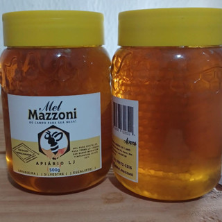 Mel com Favo 100% Natural direto do produtor - 500gramas.