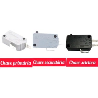 01 Interruptor Micro Chave Da Porta NOVO p/ Microondas