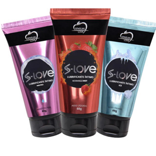 Lubrificante Íntimo Hot Ice e Neutro 60g S-LOVE