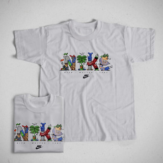 Camiseta Unissex Nk Colorida Estilo Urbano