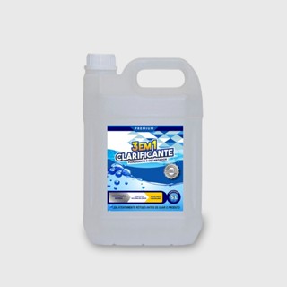 Clarificante, Foculante e Decantador 3 em 1 Tratamento Completo Aguas Cristalinas 5 Litros em Oferta na Shopee