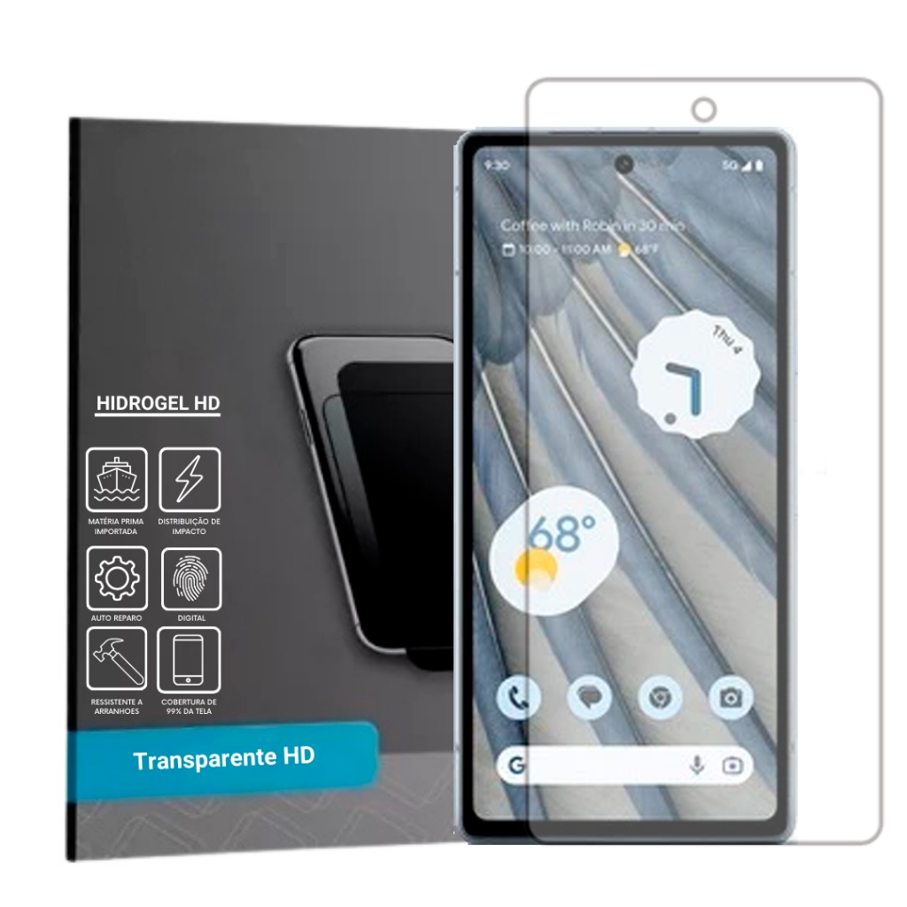 Película Hidrogel HD Frontal Para Google Pixel 7A