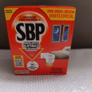 Repelente elétrico SBP Aparelho+Refil