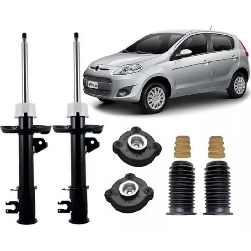 2 amortecedor  dianteiro do Palio atrativo com kits em Oferta na Shopee