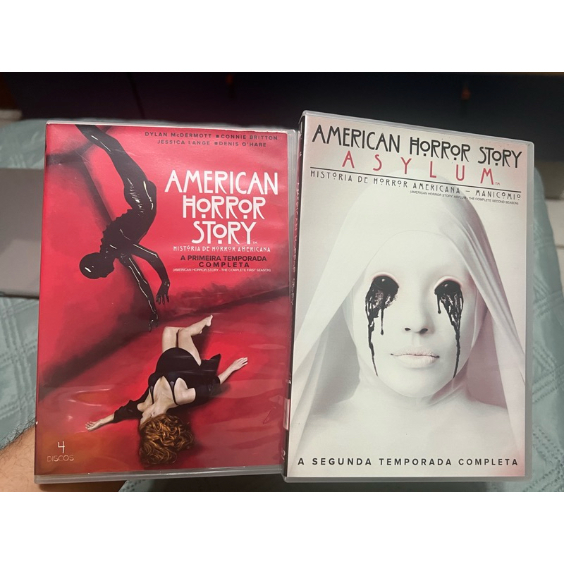 American Horror Story DVD Temporadas 1 e 2