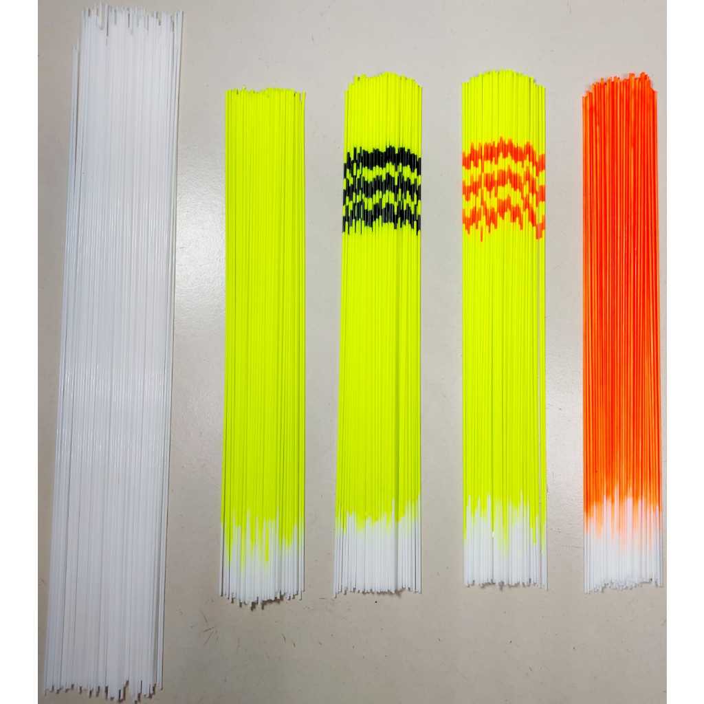 100 UNIDADES VARETA FIBRA PARA PONTEIRA INTELIGENTE PESCA TILÁPIA SUPER SENSÍVEL