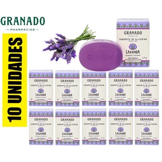 Kit 10 un. Sabonete Terrapeutics Lavanda 90g - Granado em Oferta na Shopee