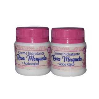 Creme Rosa Mosqueta 2 UNIDADES Hidratante para Pele Ressecadas