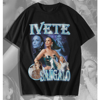 Camiseta Ivete Sangalo Algodão Camisa Cantora Axé Carnaval Blusa Unissex