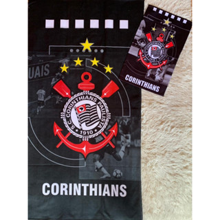 Toalha do Corinthians - Rosto + Banho Envios Imediato