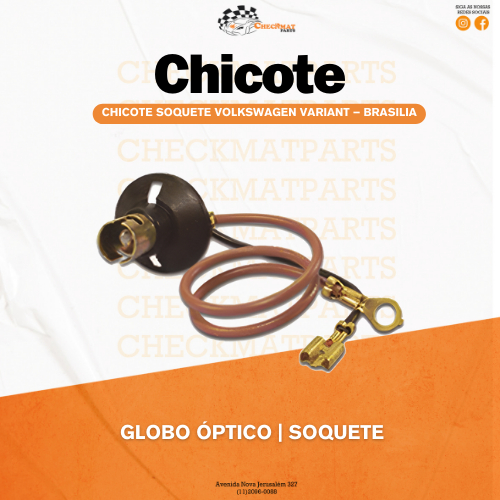 Chicote Soquete Volkswagen Variant – Brasilia