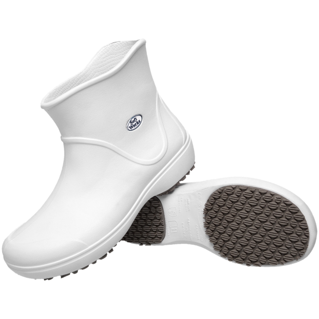 bota cano curto soft works em eva pro trabalho c.a impermeavel qualidade bb85