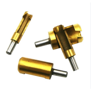 Broca Cavilha Plug cortador haste redonda titânio, 4 unidades, 6,8,13,16 Qualidade em Oferta na Shopee
