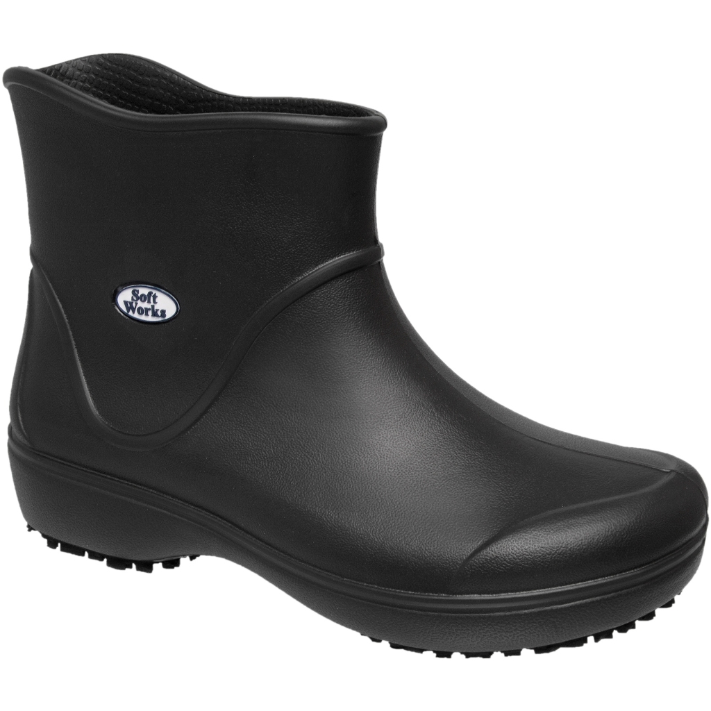 bota de segurança preta proteção epi com sola atiderrapante soft work eva bb85 em Oferta na Shopee