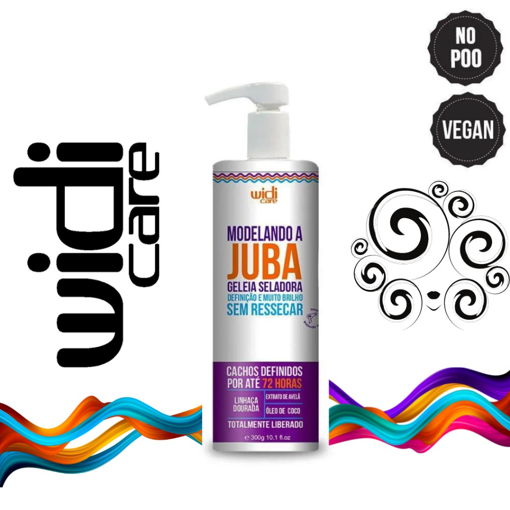 Widi Care Modelando A Juba Geleia Seladora Cachos Definidos