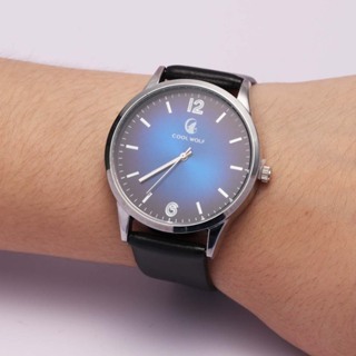 Relógio de quartzo feminina/masculino com ponteiro redondo 50 metros prova dagua em Oferta na Shopee