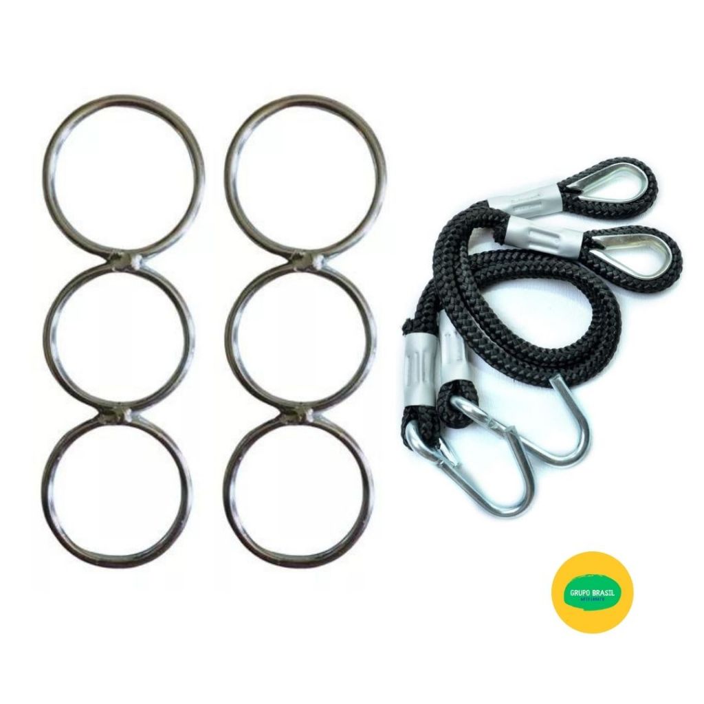 Corda Extensora Rede + Redutor Rede | Kit Acessórios Rede de Dormir