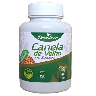 Canela De Velho Com Sucupira 500mg 100 Cápsulas Denature