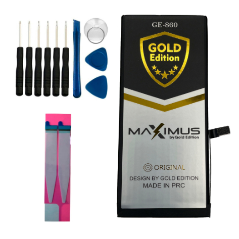 Kit Reparo + Bat. Gold Compativel com iPhone 7 Plus