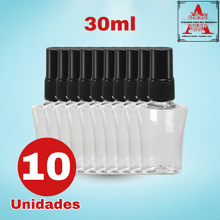 Kit 10 frasco pet 30ml adora spray - álcool, perfumes