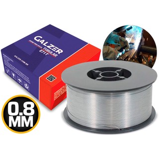 Arame De Solda Mig Para Uso Sem Gas 0,8mm 1kg em Oferta na Shopee