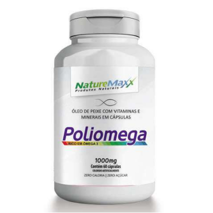 Polivitamínico A-Z com Ômega-3 DHA / EPA 1000mg / 500mg 60 Cápsulas Softgel Poliômega - Naturemaxx   natuverdemax em Oferta na Shopee