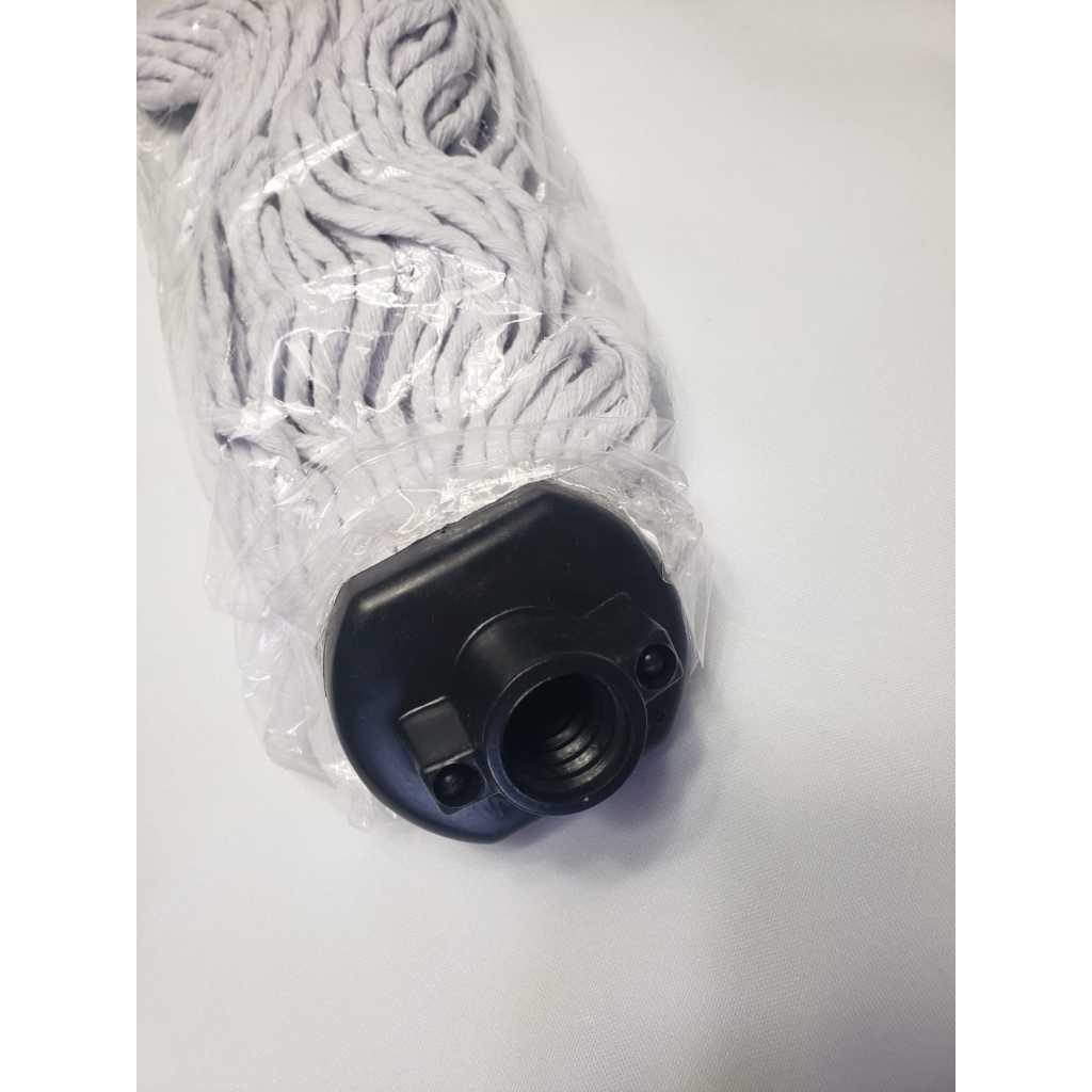 Detalhes do Refil Mop KIT com 3 Unidades Esfregão Úmido Rosca Universal Algodão - Promoção