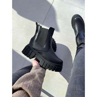 Bota Chelsea Feminina Cano Curto Elástico Confortável Inverno 2026 Blogueira Resistente - Alliah Calçados