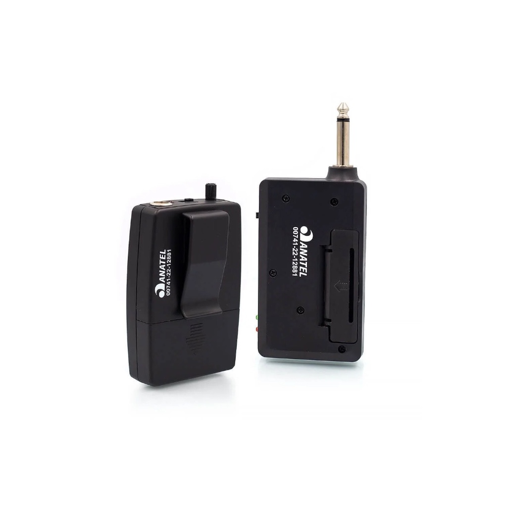 Kit Microfone Lapela Sem Fio Profissional Wireless Headset 50mts MT-2205 - detalhe