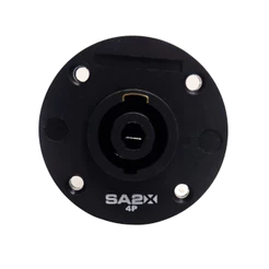 Plug Speakon Fêmea Painel 4 Polos - Santo Angelo -sa2x