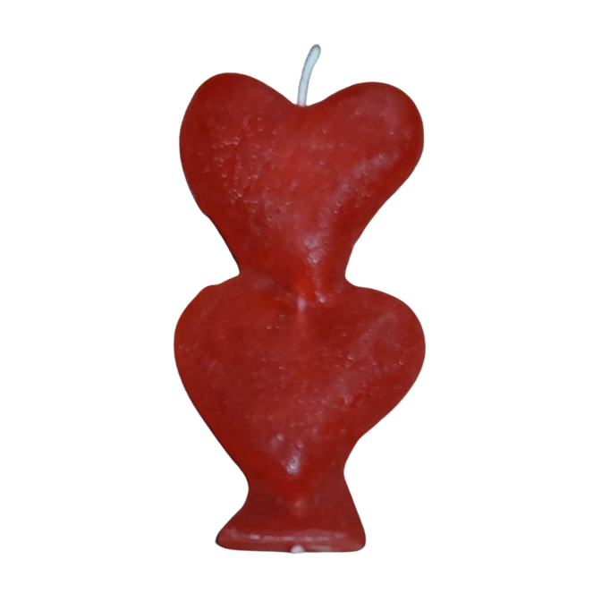 Vela Fica Comigo e Não me Deixa (2 Corações) - Amarração em Oferta na Shopee