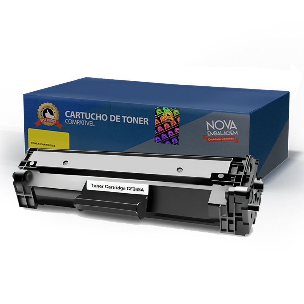 Cartucho de Toner Compatível P/ Uso Impressora HP CF248A 48A CF248 M15 M28 Preto 1K Best Choice
