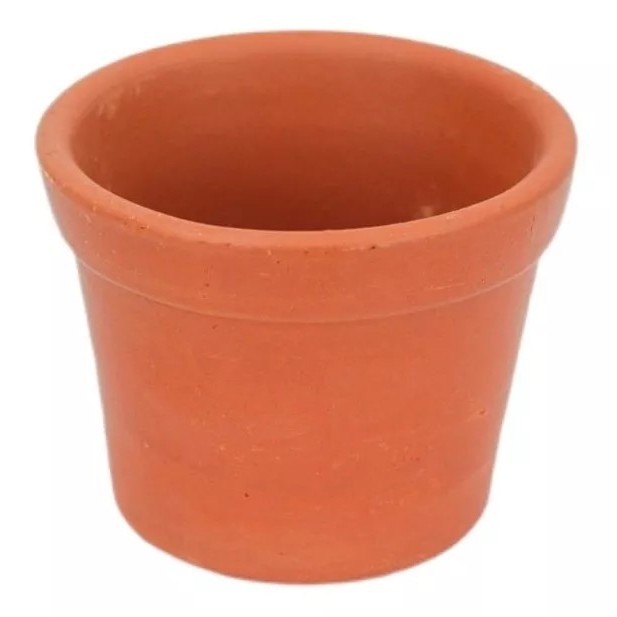15 Vasos De Barro 11 X 9cm Para Lembrancinha Suculenta Cacto