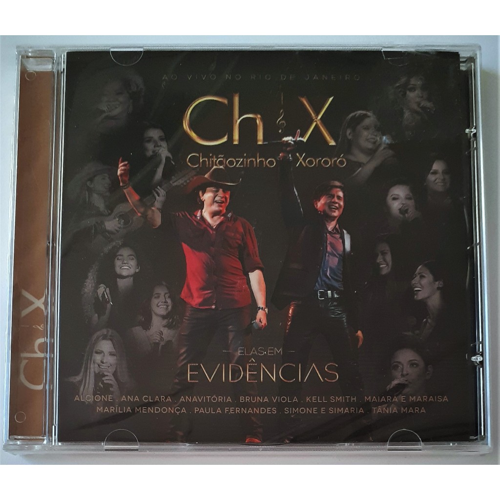 CD Chitãozinho & Xororó - Elas Em Evidências - 2017 - Lacrado