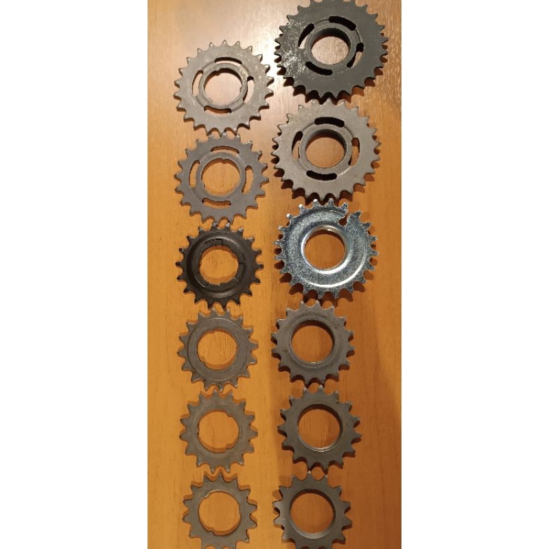 Roda Livre Catraca Pinhão de Cubo Contra Pedal Rosca e Encaixe Vários Tamanhos Bicicleta Bike