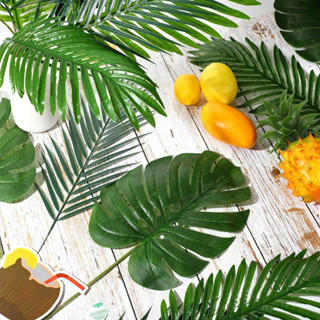 KIT 10 Folha Artificial Costela de adão Verde Planta, Folhas Artificiais Para Decoração, Folha Artificial Decoração