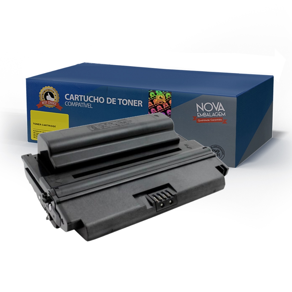 Cartucho de Toner Compatível P/ Uso Samsung D208L D208 ML3475 SCX5635 SCX5835 SCX5935 ML1635 Preto 10K