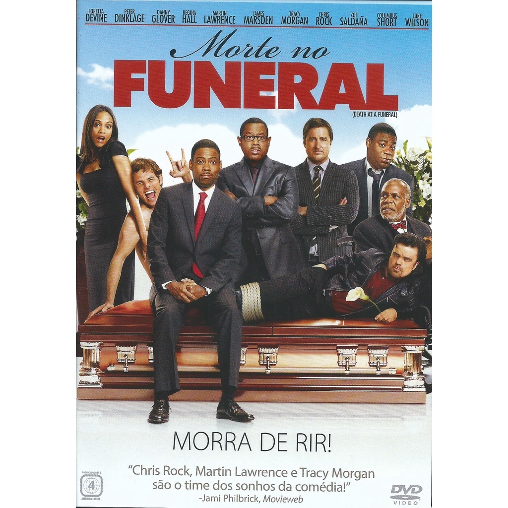 Dvd Morte No Funeral Original/ Dublado