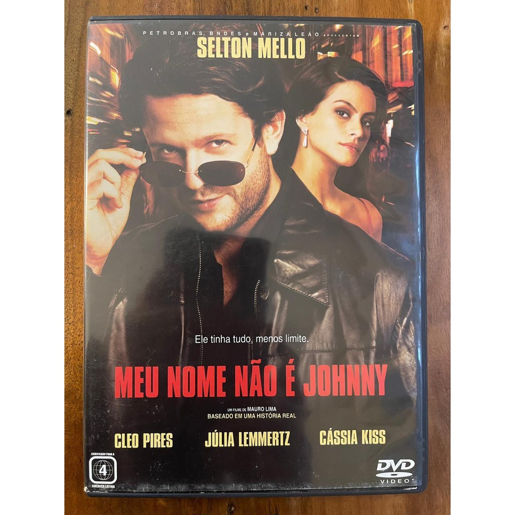Dvd - Meu Nome Não É Johnny - Selton Mello